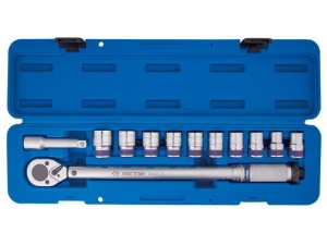 Klucz dynamometryczny 1/2" 42-210Nm z zestawem nasadek