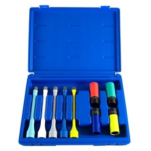 Zestaw nasadek i przedłużek dynamometrycznych udarowych do felg Action